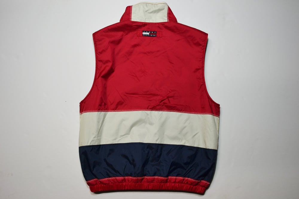 Vintage 1990 s Tommy Hilfiger Fleece Lined Sailing Vest Sz.L